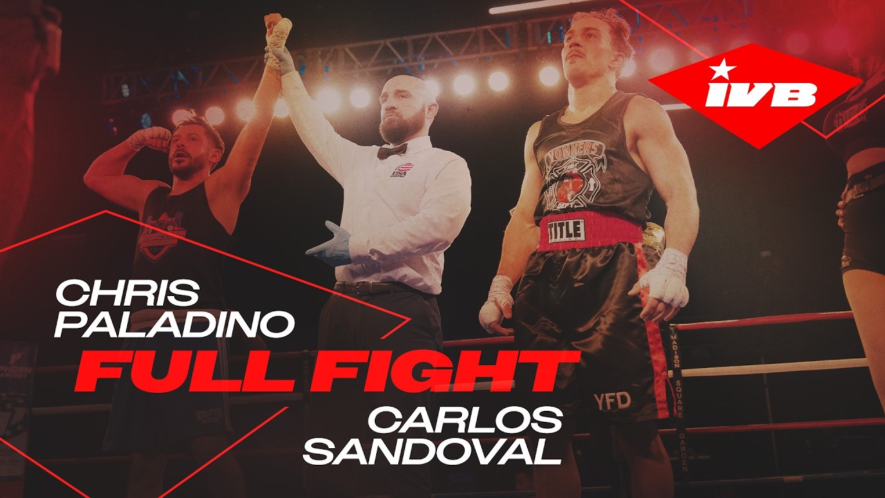 Chris Paladino vs. Carlos Sandoval | Full Fight | International Battle of the Badges 2026
